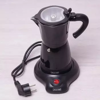 Кофеварка гейзерная Kamille 2600 Black