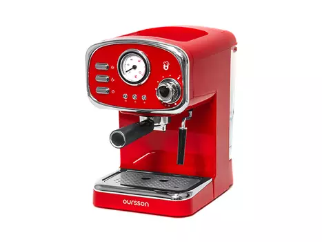 Кофеварка рожковая Oursson EM1505/RD Red