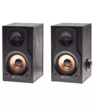 Колонки Oklick OK-162 2.0 черный 8Вт