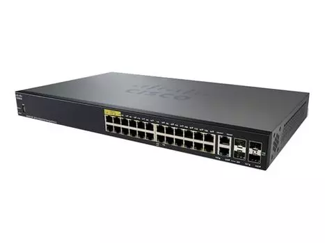 Коммутатор Cisco SF350-24MP-K9-EU