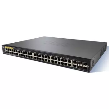 Коммутатор Cisco SF350-48P-K9-EU