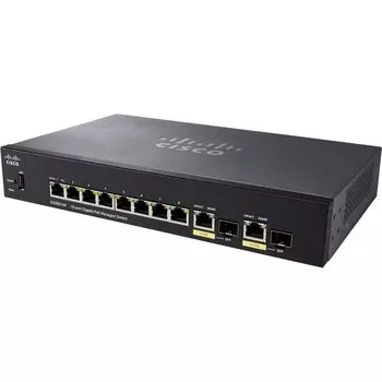 Коммутатор Cisco SG350-10P-K9-EU