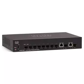 Коммутатор Cisco SG350-10SFP-K9-EU