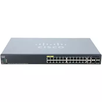 Коммутатор Cisco SG350X-24P-K9-EU