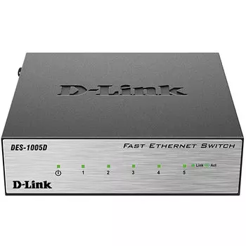 Коммутатор D-Link DES-1005D/O2B