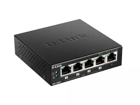 Коммутатор D-Link DES-1005P/B1A