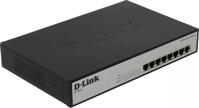 Коммутатор D-Link DES-1008P+/A1A