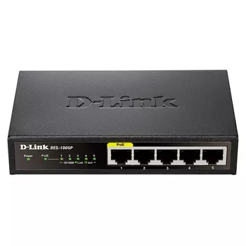Коммутатор D-Link DGS-1005P/A1A
