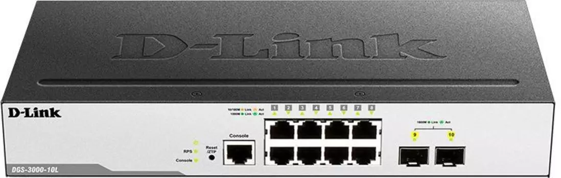 Коммутатор D-Link DGS-3000-10L/B1A