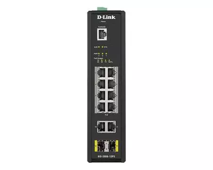 Коммутатор D-Link DIS-200G-12PS/A1A