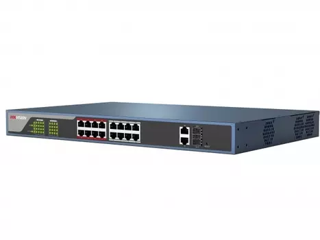 Коммутатор Hikvision DS-3E1318P-E