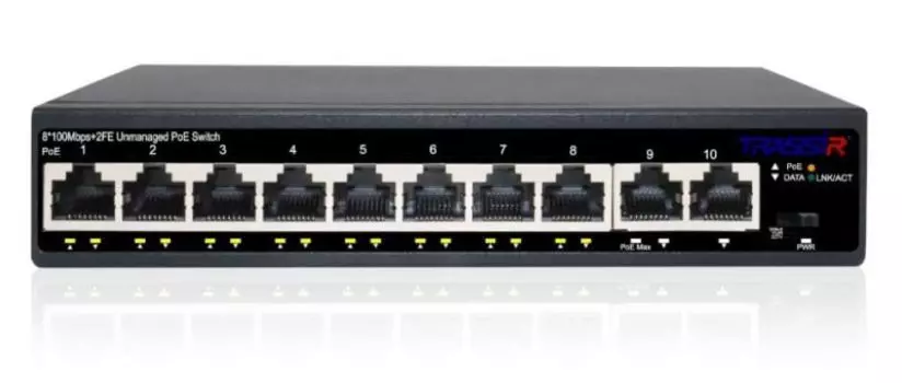 Коммутатор Trassir TR-NS1110-105-8POE