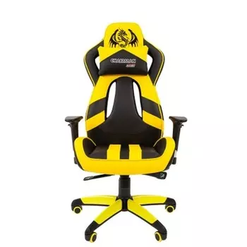 Компьютерное кресло Chairman game 25 черный/жёлтый (00-07054100)