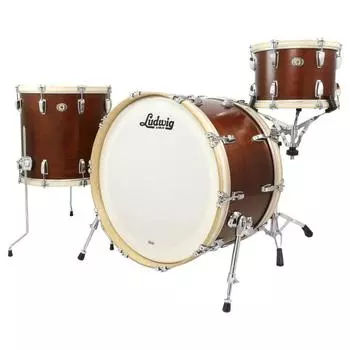 Комплект барабанов Ludwig LLC54023LXAO Legacy Mahogany Downbeat желтые