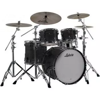 Комплект барабанов Ludwig LLC58204LX0R Legacy Mahogany MOD черные