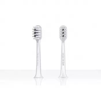 Комплект насадок для зубной щетки Dr.Bei Sonic Electric Toothbrush S7?2шт, серый