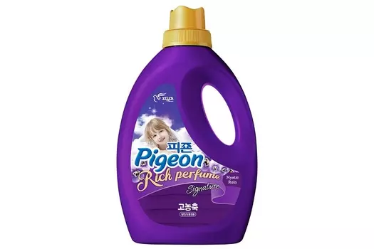 Кондиционер для белья Pigeon Rich Perfume Signature Hi-Enriched Fabric Softener Mistic Rain Bottle 2000