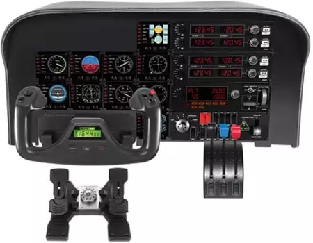 Контроллер Logitech G Flight Switch Panel (945-000012) черный