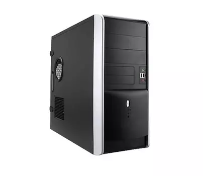 Корпус InWin EAR007 (6115721) Black/Silver
