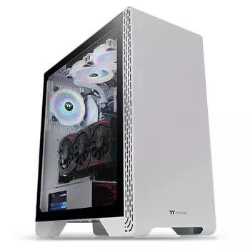 Корпус Thermaltake S300 TG Snow (CA-1P5-00M6WN-00) белый