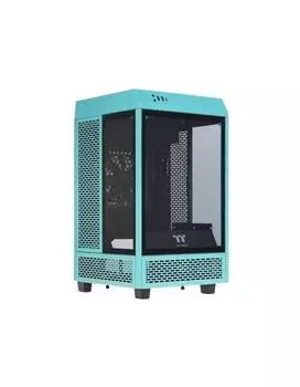 Корпус Thermaltake The Tower 100 Turquoise бирюзовый (CA-1R3-00SBWN-00)