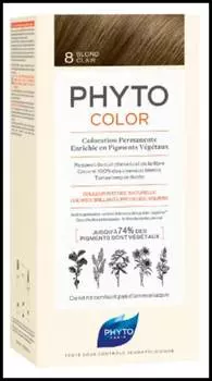 Краска для волос Phytosolba Phyto Color Светлый блонд 8