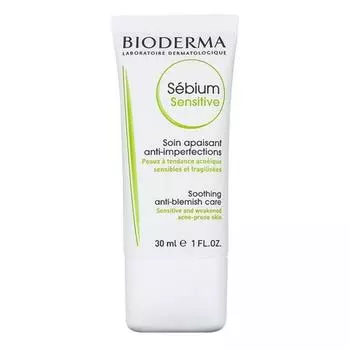 Крем для лица Bioderma Sebium Sensitive Krem, 30 мл, для жирной и комбинированной кожи