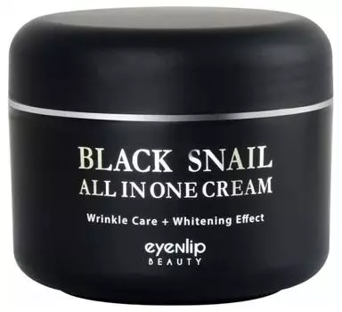 Крем для лица многофункциональный с экстрактом черной улитки Eyenlip Black Snail All In One Cream 100мл