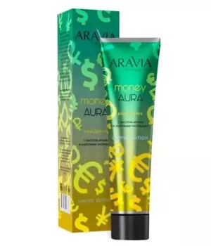 Крем для рук ARAVIA Professional Money Aura с маслом арганы и золотыми частицами, 100 мл