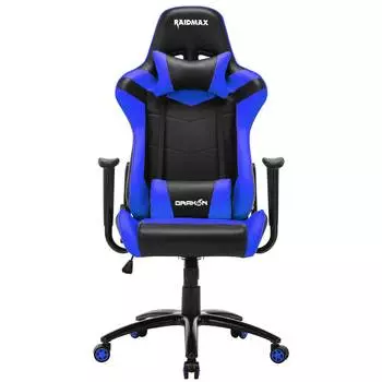 Кресло игровое RaidMAX DK606RUBU Blue/Black