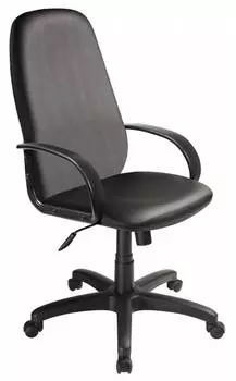Кресло руководителя Бюрократ CH-808AXSN/Or-16 черный искусственная кожа
