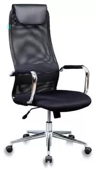 Кресло руководителя Бюрократ KB-9N/BLACK черный сетка