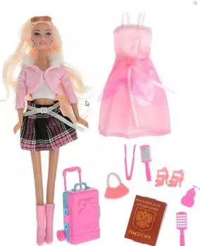Кукла Ася ToysLab "Путешественница" вариант 2 арт.35088