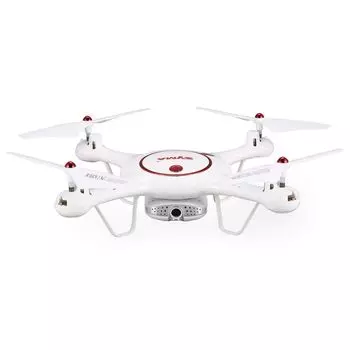 Квадрокоптер Syma X5UW-D 1Mpix 720p ПДУ белый