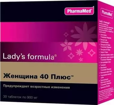 Леди-с формула Женщина 40 плюс таб. №30 (БАД)