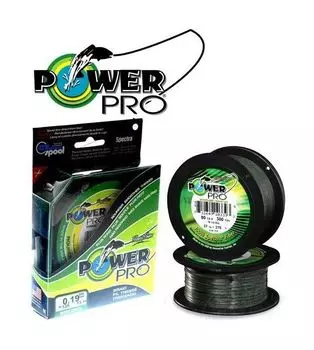 Леска плетеная Power Pro 92м Moss Green 0,10 (PP092MGR010)