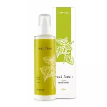 Лосьон для лица Deoproce Real Fresh Vegan Relief Lotion 210мл