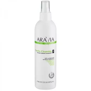 Лосьон для тела мягкое очищение Aravia Professional Organic Gentle Cleansing, 300 мл, подготовка кожи к уходу