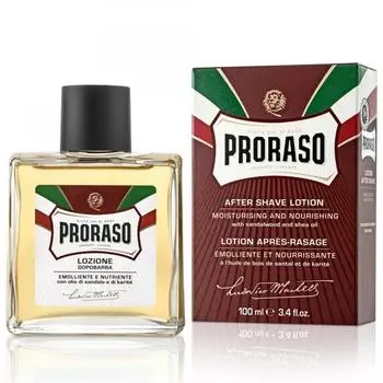 Лосьон после бритья питательный Proraso, 100 мл