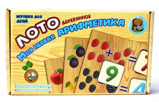Лото ДЕСЯТОЕ КОРОЛЕВСТВО 00773 Моя первая арифметика