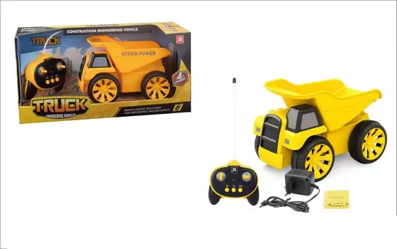 Машинка 1TOY "Горстрой" самосвал с пультом д/у