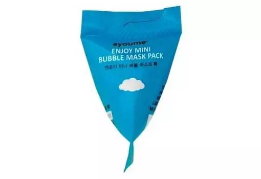 Маска для лица AYOUME Enjoy Mini Bubble Mask Pack пузырьковая очищающая 1шт*3гр.