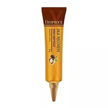 Маска для волос восстанавливающая Deoproce Silk Recovery Hair Ampoule 10гр*10