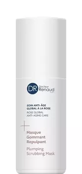 Маска-гоммаж омолаживающая DR RENAUD Rose plumping scrubbing mask, 40 мл