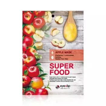 Маска на тканевой основе EYENLIP SUPER FOOD APPLE MASK 23мл