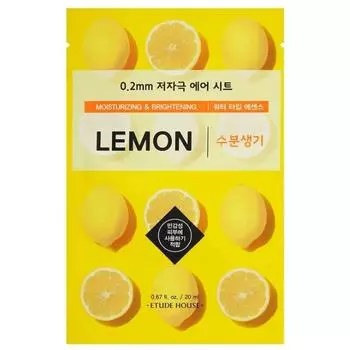 Маска с экстрактом лимона Etude House 0.2 Therapy Air Mask Lemon