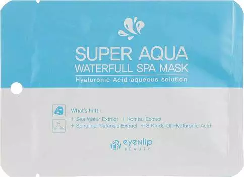 Маска тканевая Eyenlip Super Aqua Waterfull Spa Mask