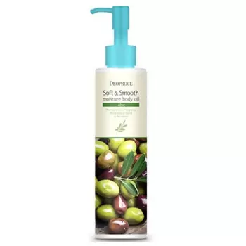 Масло для тела Deoproce Soft &amp; Smooth Moisture Body Oil Olive 200мл