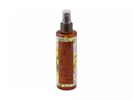 Масло для тела EO Laboratorie SPA Аргана сухое увлажняющее Гладкость и Упругость кожи 200 мл