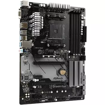 Материнская плата Asrock B450 Pro4